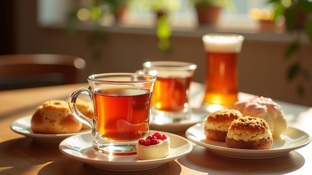 Turkish tea and dessert pairing